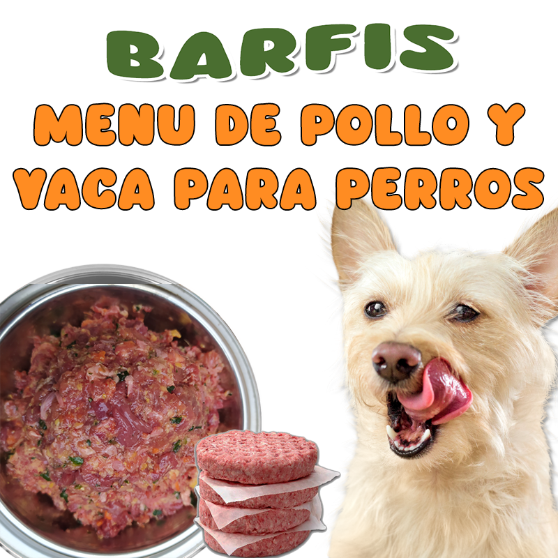 Alimento BARF para Perros de Carne de Vaca
